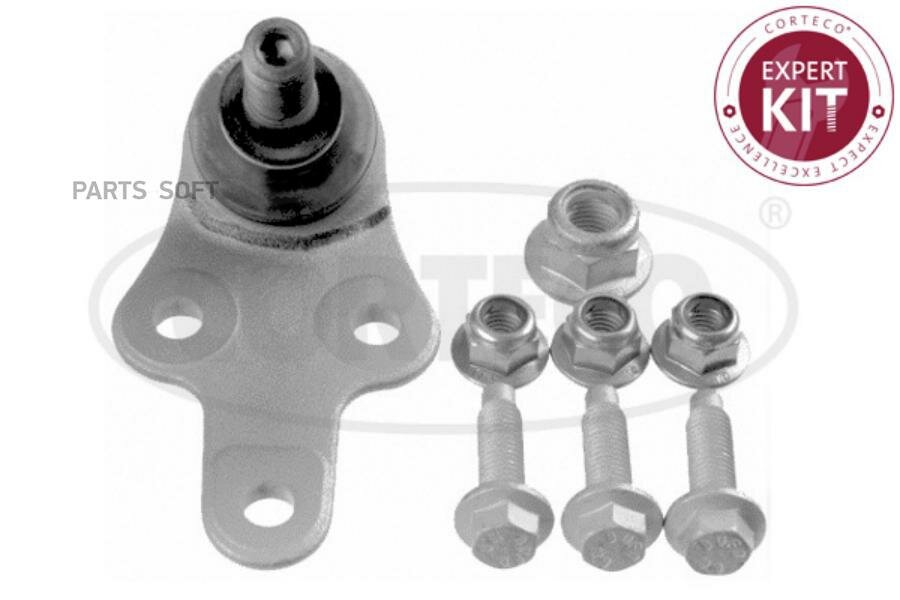 Опора шаровая FORD: C-MAX 07-, FOCUS C-MAX 03-07, FOCUS II 04-, FOCUS II Turnier 04-, FOCUS II 06-, FOCUS II 05-, VOLVO: S40 II 04-, V50 04- CORTECO 49398692 | цена за 1 шт