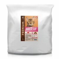 Полнорационный сухой корм для взрослых кошек Зоогурман, BIG CAT Нежная говядина 5кг