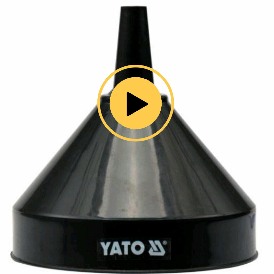 Воронка YATO маслобензостойкая, 240 мм, YT-0696-1