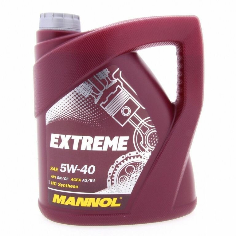 Масло моторное MANNOL EXTREME 5W40 синтетика 4 л MN7915-4 — фото 1