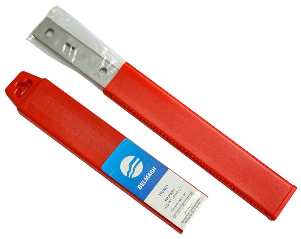 фото Ножи строгальные BELMASH HSS W3 258x2х22 (2 шт), RN071A