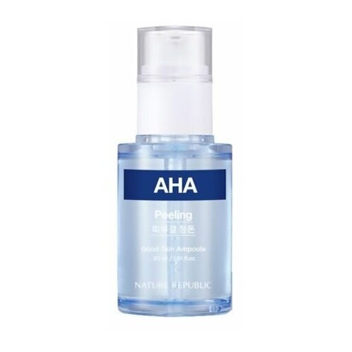 Nature Republic AHA Peeling Good Skin Ampoule Ампульная пилинг сыворотка для лица с фруктовыми кислотами, 30 мл