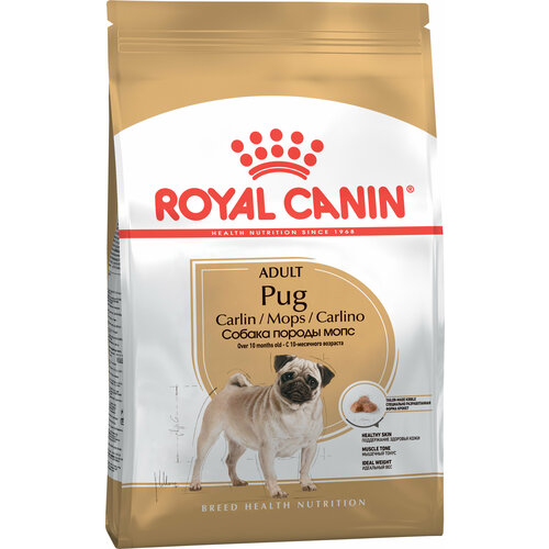 ROYAL CANIN PUG ADULT 7,5 сухой корм для собак породы Мопс от 10 месяцев 1 шт