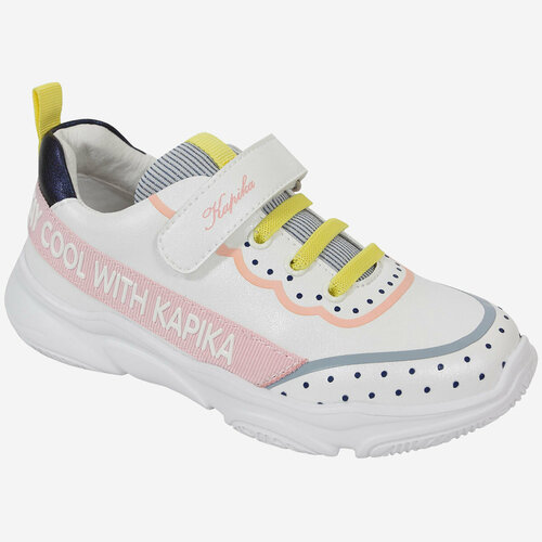 фото Полуботинки kapika, размер 30, белый