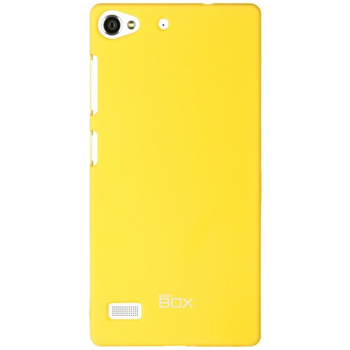 чехол для asus zenfone go zb500kg skinbox 4people silicone chrome border case золотистый Skinbox 4People чехол для Lenovo Vibe X2, Yellow