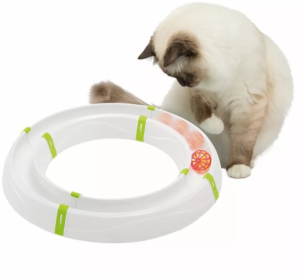 Ferplast модульная игрушка "Magic Circle" для кошек d40cm*5cm - фотография № 6