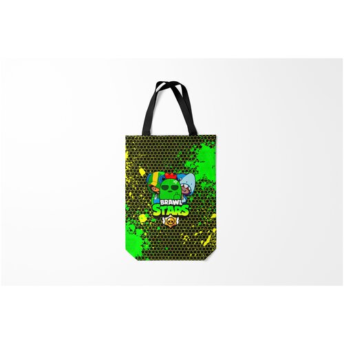 фото Сумка-шоппер / 31х42 см / геймерам / brawl stars trio burnettie