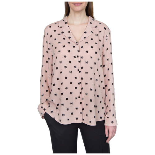 Блуза  Galar, размер 50, бежевый, розовый