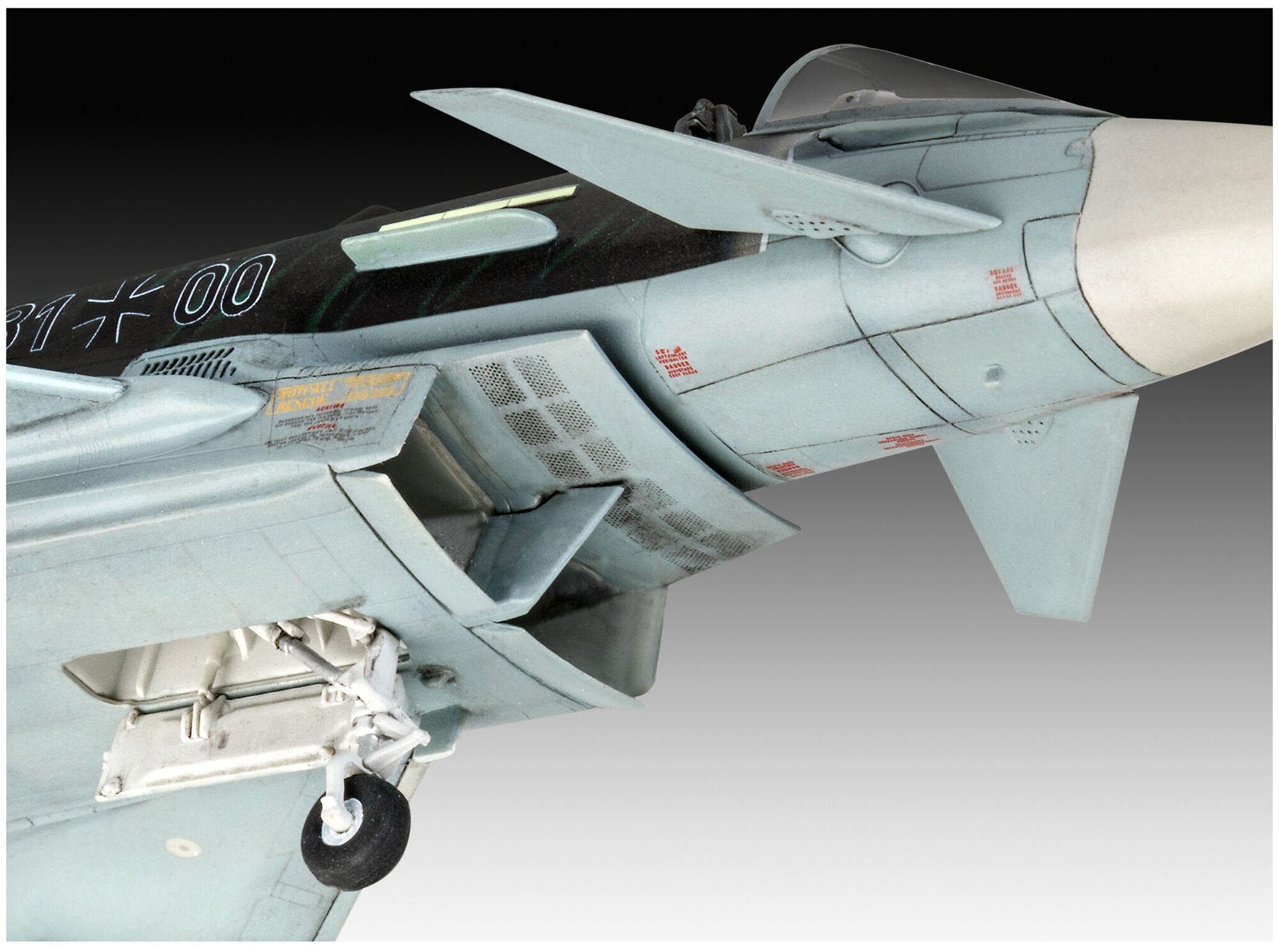 Revell Сборная модель Многоцелевой истребитель Eurofighter Ghost Tiger, 1:72 - фото №3