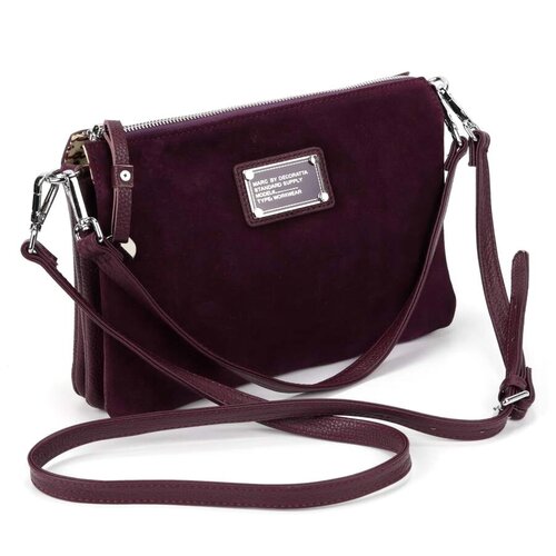 фото Женская кожаная сумка d-6288-2 марсала decoratta