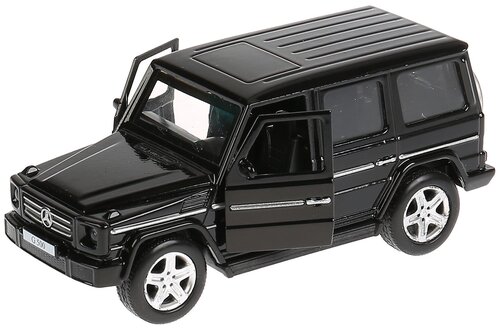 Внедорожник ТЕХНОПАРК Mercedes-Benz G 500 G-СLASS-BK/SL/BE 1:40, 12 см, черный