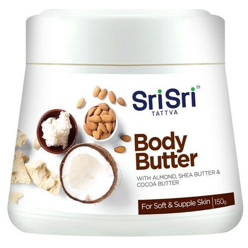 Sri Sri Tattva Масло для тела Body Butter с м ши и миндальным м 150 мл 871₽