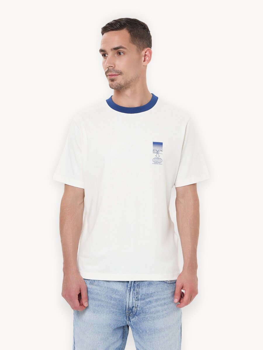 Футболка Sela, размер XL INT, ваниль