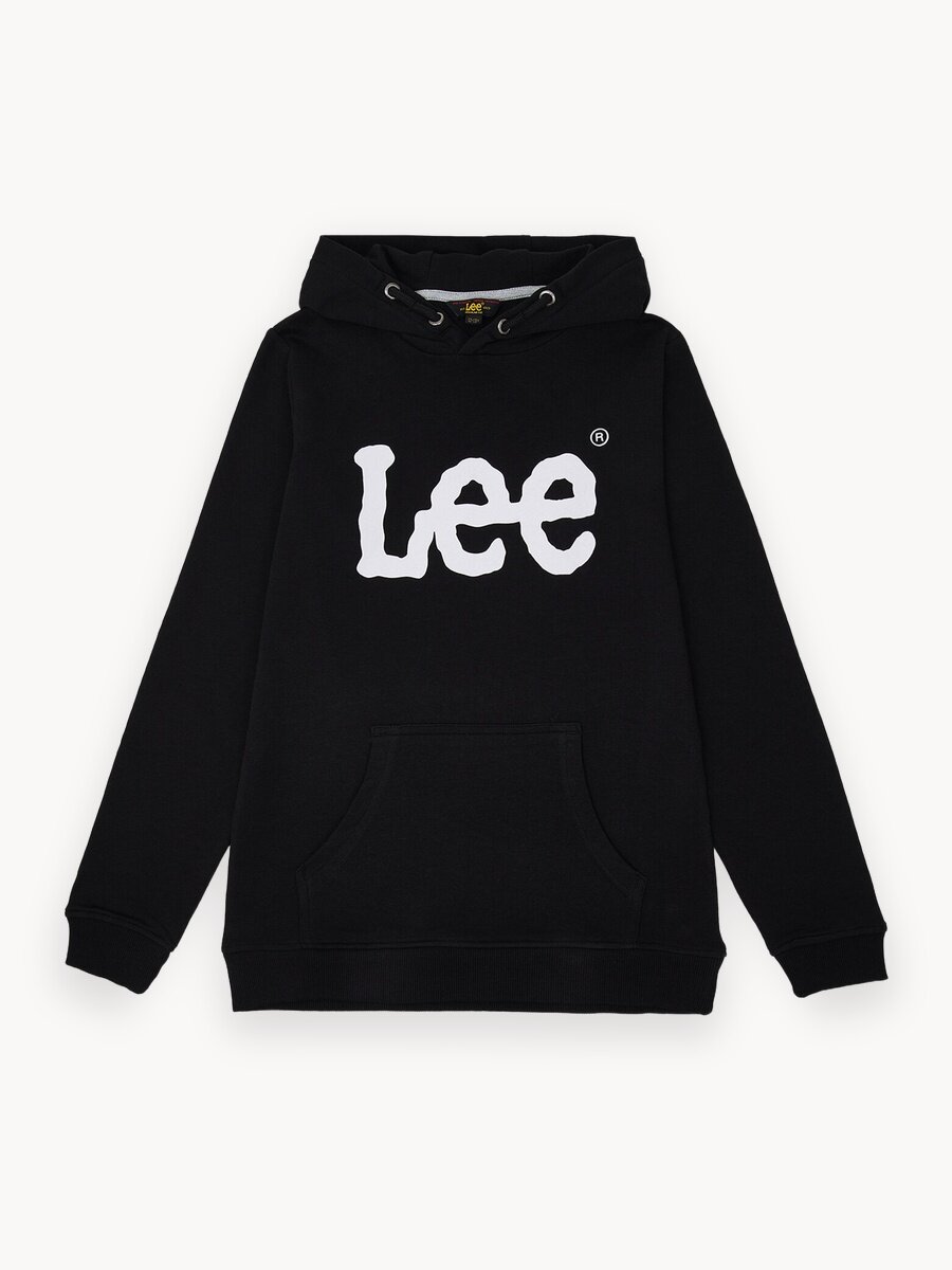 Худи Lee, размер 8-9 лет, черный