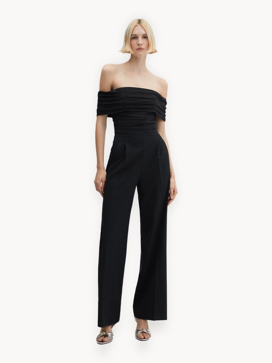 Комбинезон MANGO BARDOT, размер L INT, черный