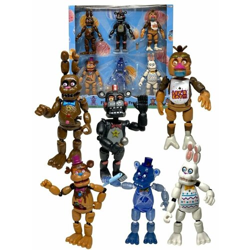 фигурки игрушки tiptop фнаф fnaf аниматроники пять ночей с фредди Фигурки-игрушки TipTop / пять ночей с фредди 6 фигурок фнаф fnaf