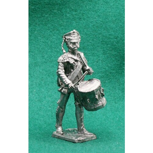 Оловянный солдатик 54 мм Барабанщик Калужского Пехотного полка Россия 1812 г