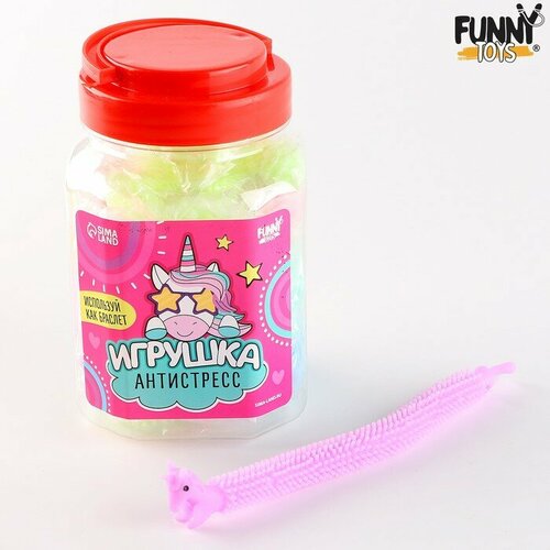 Антистресс-игрушки Funny toys Игрушка-антистресс «Единорог» антистресс игрушки funny toys тянущаяся игрушка антистресс помидорка