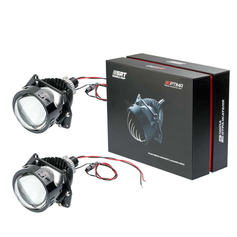 Optima Premium Bi-LED Lens SRT Double Chip 3.0