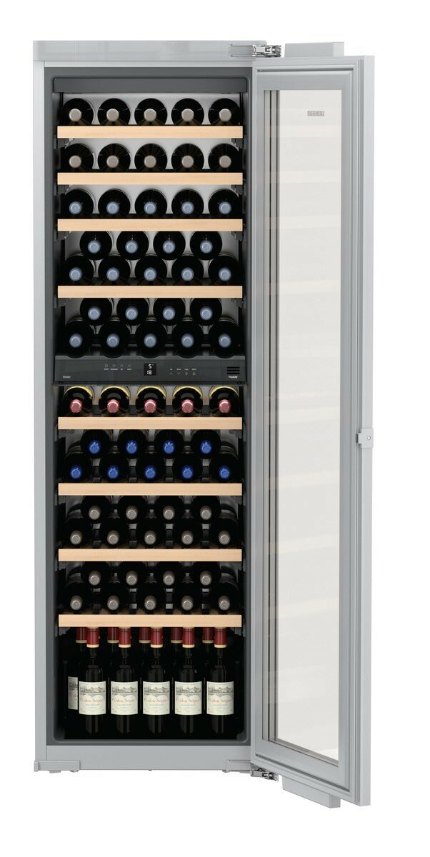 Встраиваемый винный шкаф Liebherr EWTdf 3553, серебристый - фотография № 13