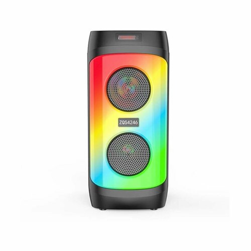 Портативная колонка ZQS-4246 BluetoothUSBMicroSDFM черная 212000₽