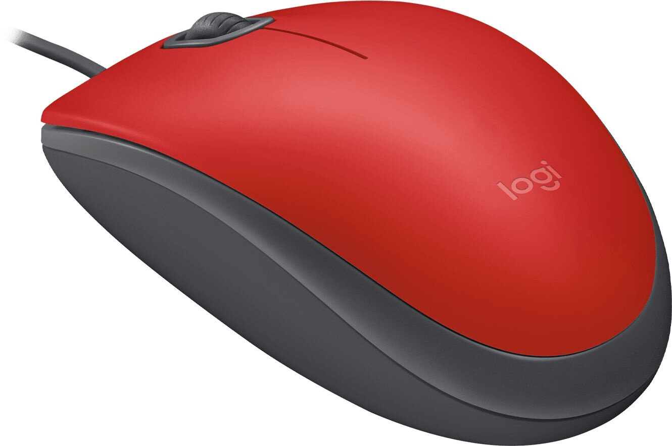 Компьютерная мышь Logitech M110 SILENT RED (910-005501)