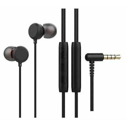 Наушники внутриканальные c микрофоном Perfeo BUN PF_B4182 500₽