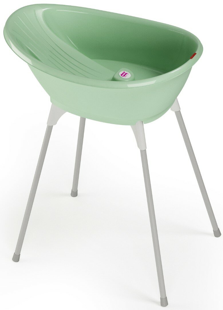 Комплект ванночка Ok Baby Bella+Подставка Зеленый