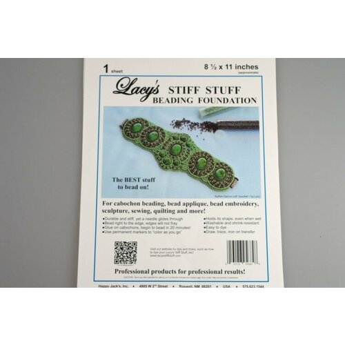 Основа для броши Lacy's Stiff Stuff 21,5х28см, цвет белый, 1028-064, 1шт