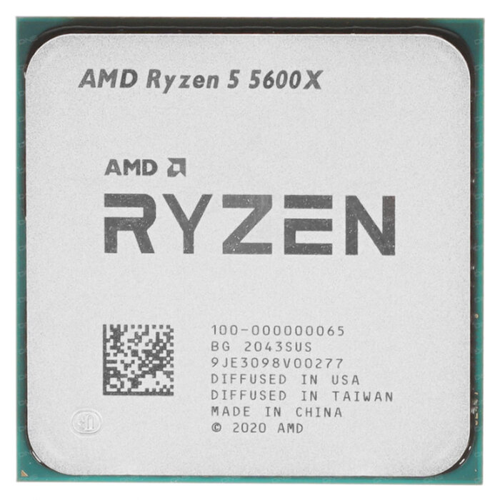Процессор AMD Ryzen 5 5600X 6x3.7Ghz/32Mb AM4 OEM