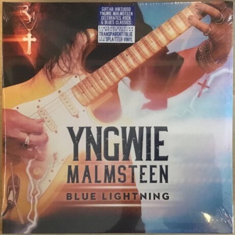 Виниловая пластинка Malmsteen, Yngwie, Blue Lightning (coloured) (0810020504828) IAO - фото №4