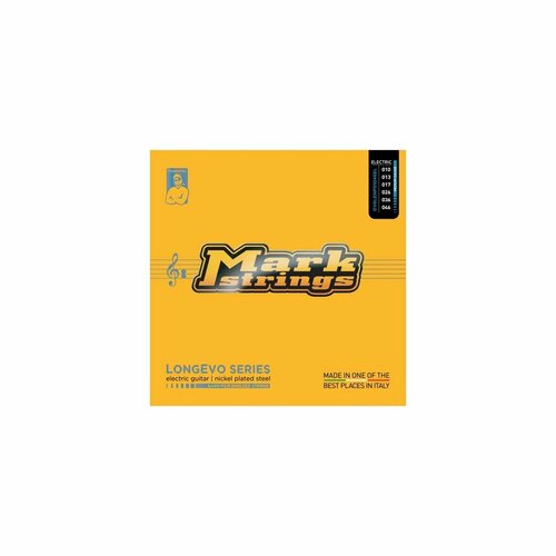 Markbass Longevo Series DV6LENP01046EL струны для электрогитары, 10-46, никель, с защитным покрытием