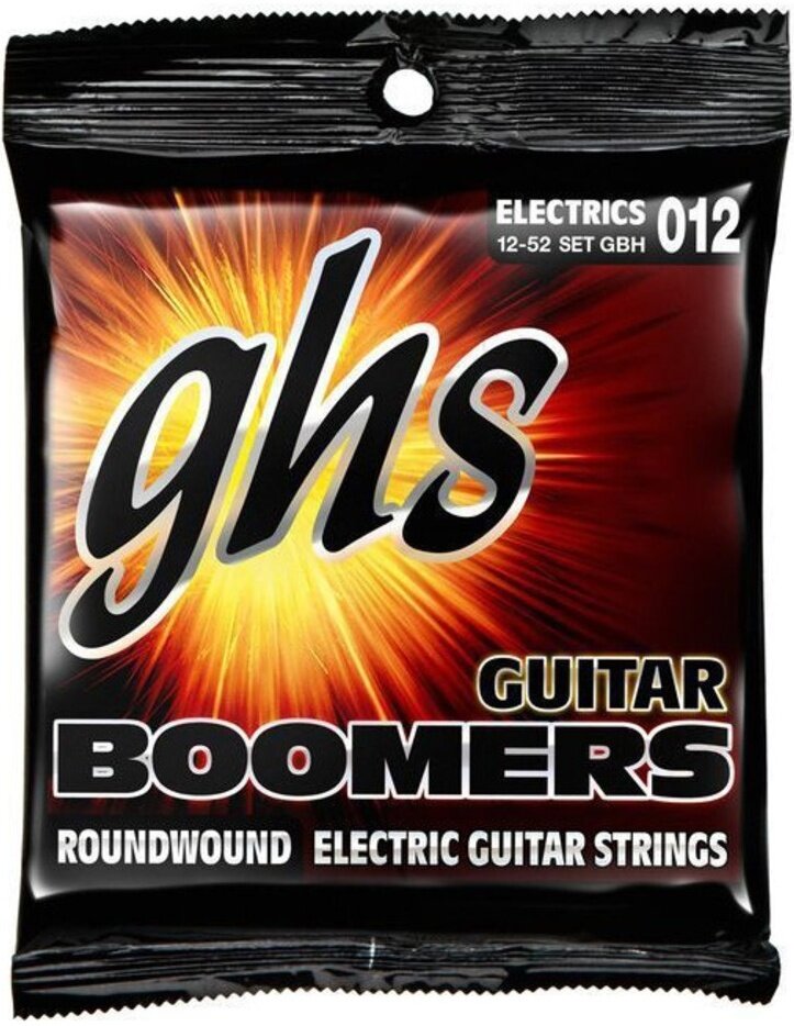 Струны для электрогитары GHS Boomers Set GBH 12-52