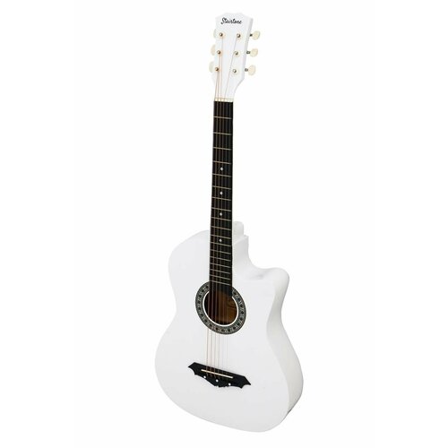 Stairtone A-38C WH гитара акустическая, цвет белый