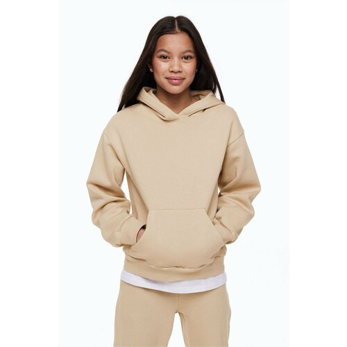 фото Толстовка h&m, размер 146/152 смб, бежевый