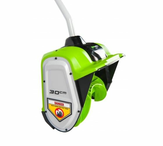Изображение Снегоуборщик аккумуляторный Greenworksv GD 40 SS 40В с 1хАКБ 5 Ач и ЗУ
