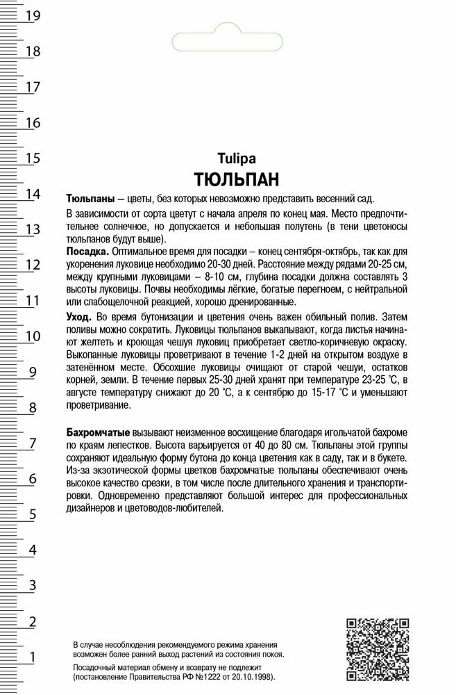 Тюльпан бахромчатый Фэнси Фриллз , высота 40 см, 3 шт. - фотография № 2