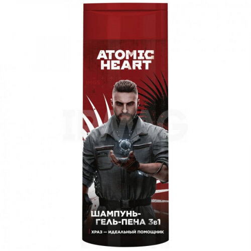 Шампунь-гель-пена 3в1 Atomic Heart Men увлажняющий, 400 мл