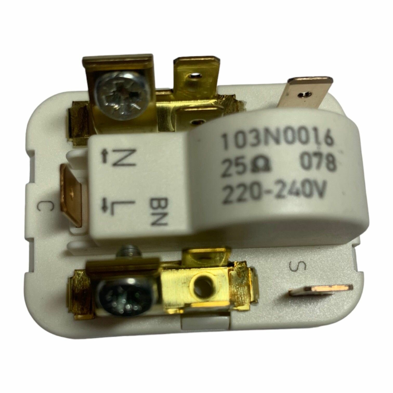 Пусковое реле компрессора 103N0016 (Danfoss) — фото 1