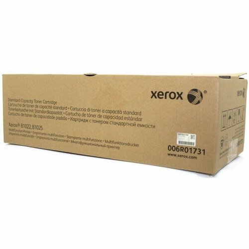 тонер картридж hi black 006r01731 для xerox b1022 b1025 13 7k черный 13700 страниц 006R01731 Xerox оригинальный черный тонер-картридж для Xerox B1022/ B1025 (13 700стр)