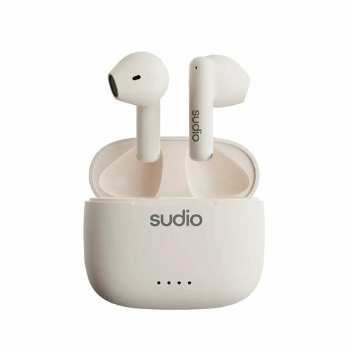 Наушники Sudio A1. белый гарнитура sudio a1 black a1blk