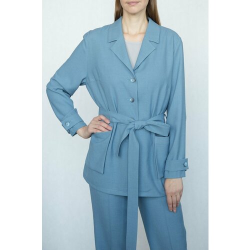 Пиджак Galar, размер 170-108-116, голубой пиджак galar размер 170 108 116 коричневый