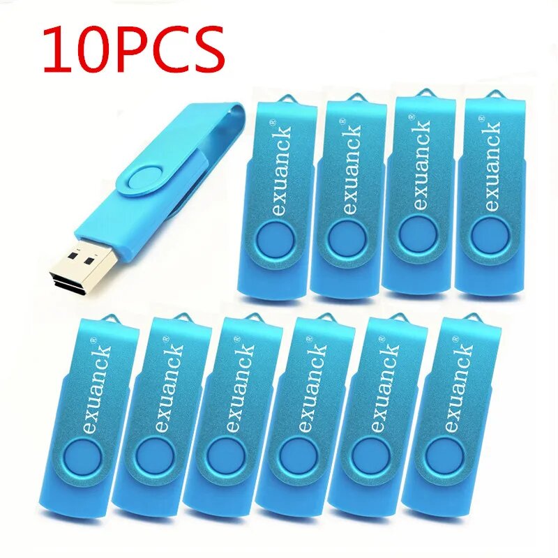 Usb флеш-накопитель 10 шт./лот 2,0, металлические + пластиковые цветные Usb-накопители 64 ГБ, 128 ГБ, 4 ГБ, 8 ГБ, 16 ГБ, 32 ГБ, Usb флеш-накопитель с индивидуальным логотипом бесплатно, light blue, 8 Гб