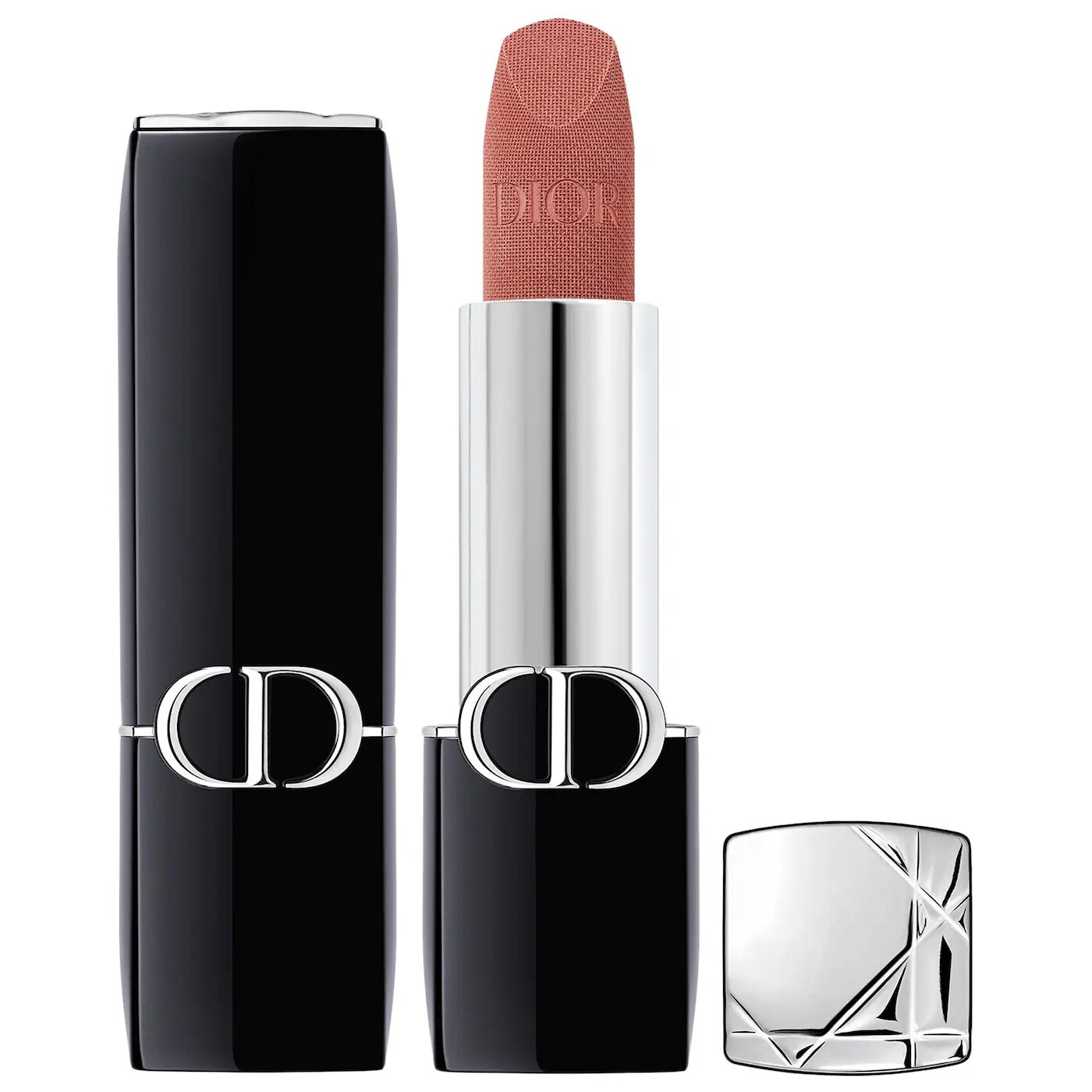 DIOR Помада для губ с вельветовым финишем Rouge Dior Velvet Finish (505 Sensual)