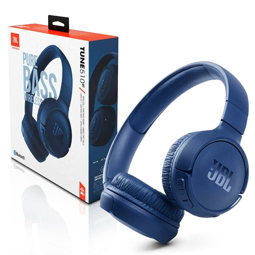 Беспроводные наушники JBL Tune 510BT Global, синий