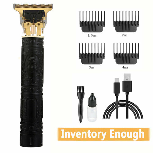 Машинка для стрижки T9 Черная голова Будды из АБС-пластика 42800₽