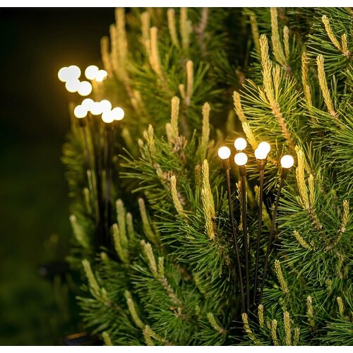 Светильник Светлячок садовый на солнечной батарее водонепроницаемая лампа для сада 2шт 899₽