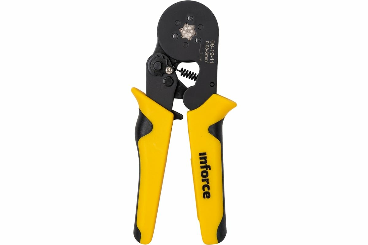 фото Inforce Пресс-клещи шестигранные 0,08-10 мм2 06-19-11