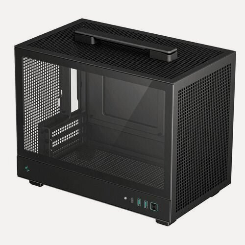 Изображение товара Корпус miniITX DeepCool CH160, Mini-Tower, без БП, черный [r-ch160-bkngi0-g-1]
