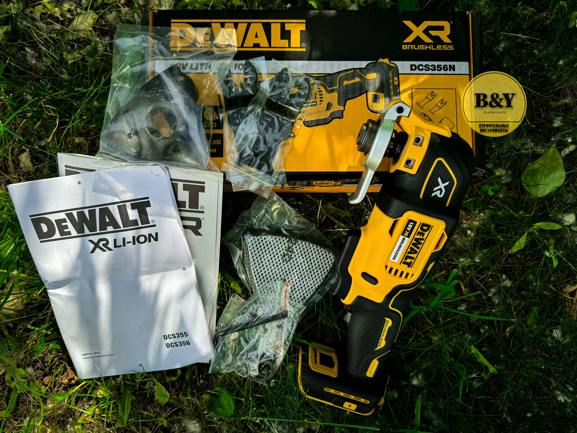 Аккумуляторный многофункциональный инструмент (реноватор) DEWALT DCS356N 18В — фото 1